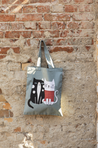 Spira of Sweden Stofftasche "Doris und Sally"